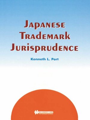 cover image of Japanese Trademark Jurisprudence